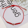 Fashion Eye Artificial Crystal Rope Knitting Unisex Bracelets