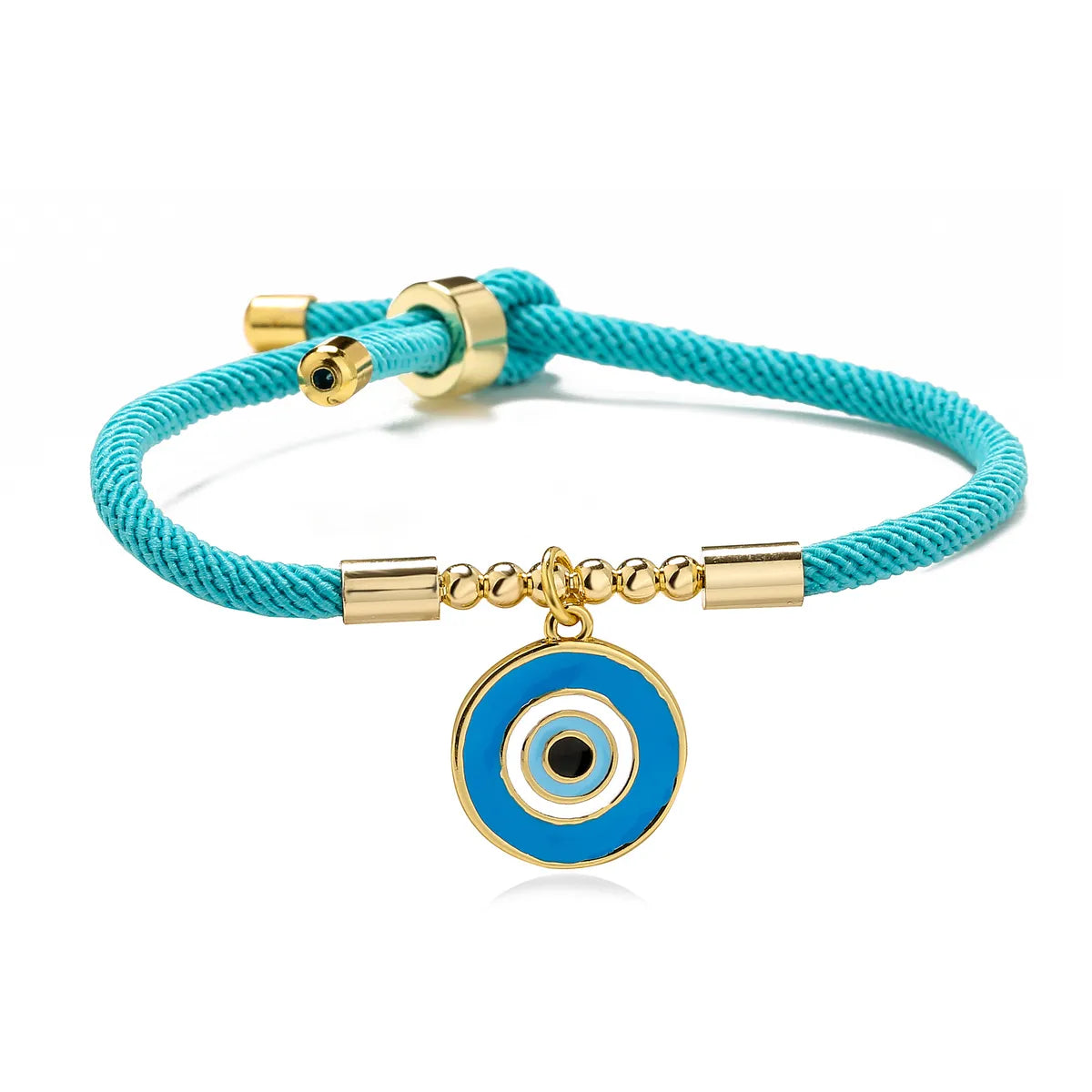 Fashion Eye Copper Enamel Plating Bracelets 1 Piece