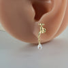 Fashion Faucet Earrings Stainless Steel Geometric Electroplated