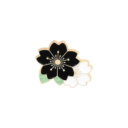 Fashion Flower Alloy Enamel Stoving Varnish Women'S Brooches