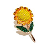 Fashion Flower Alloy Sequins Women'S Brooches