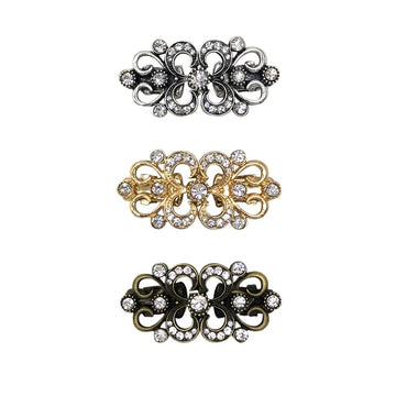 Fashion Flower Butterfly Alloy Inlay Rhinestones Women'S Brooches 1 Piece