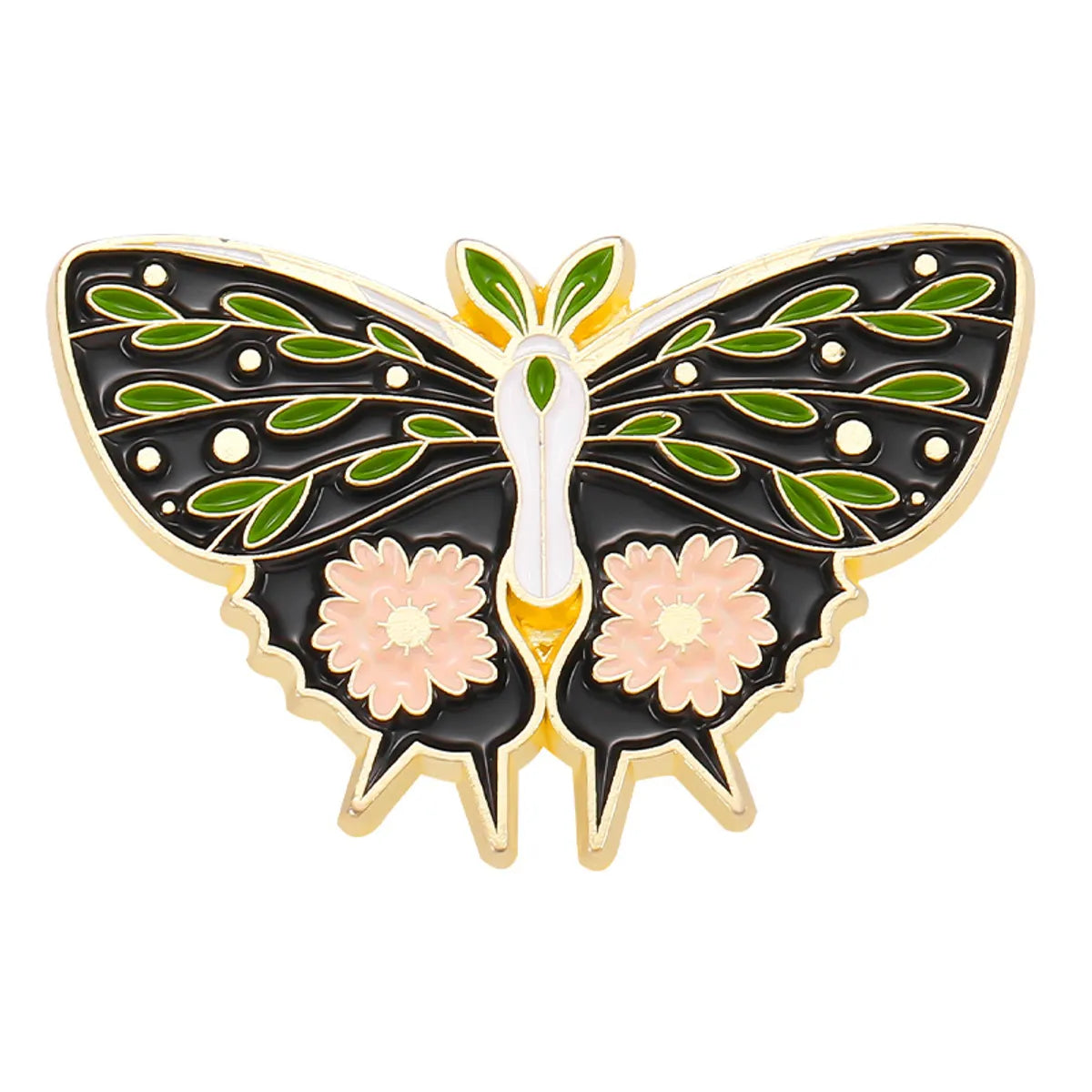 Fashion Flower Butterfly Alloy Stoving Varnish Unisex Brooches