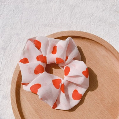 Women'S Fashion Flower Butterfly Organza Hair Tie