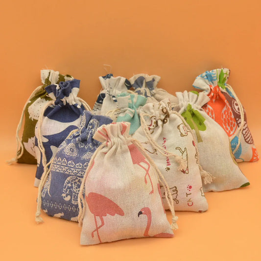 Fashion Flower Cloth Daily Gift Bags