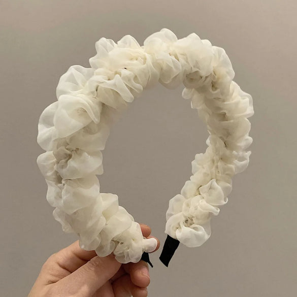 Fashion Flower Cloth Handmade Hair Band 1 Piece