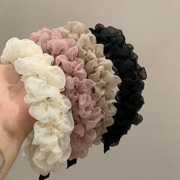 Fashion Flower Cloth Handmade Hair Band 1 Piece