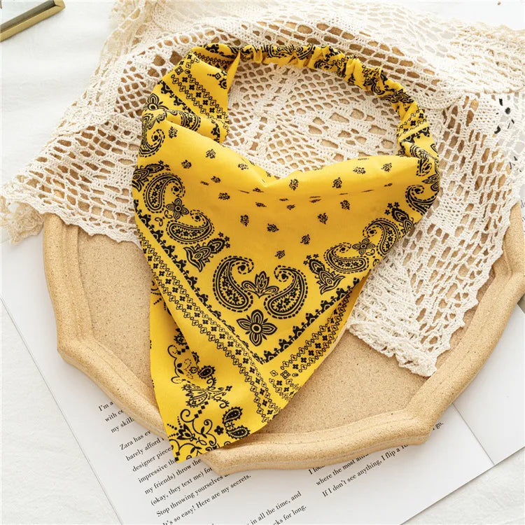 Fashion Flower Cloth Printing Kerchief 1 Piece