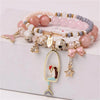 Fashion Flower Crystal Beaded Women'S Bracelets 1 Piece