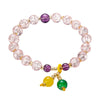 Fashion Flower Crystal Polishing Women'S Bracelets 1 Piece