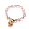 Fashion Flower Crystal Polishing Women'S Bracelets 1 Piece