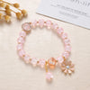 Fashion Flower Crystal Polishing Women'S Bracelets 1 Piece