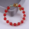 Fashion Flower Glass Beaded Women'S Bracelets 1 Piece