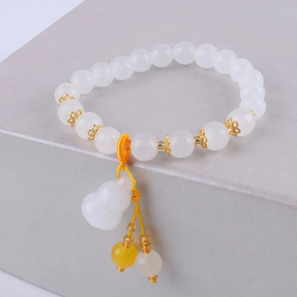 Fashion Flower Glass Beaded Women'S Bracelets 1 Piece