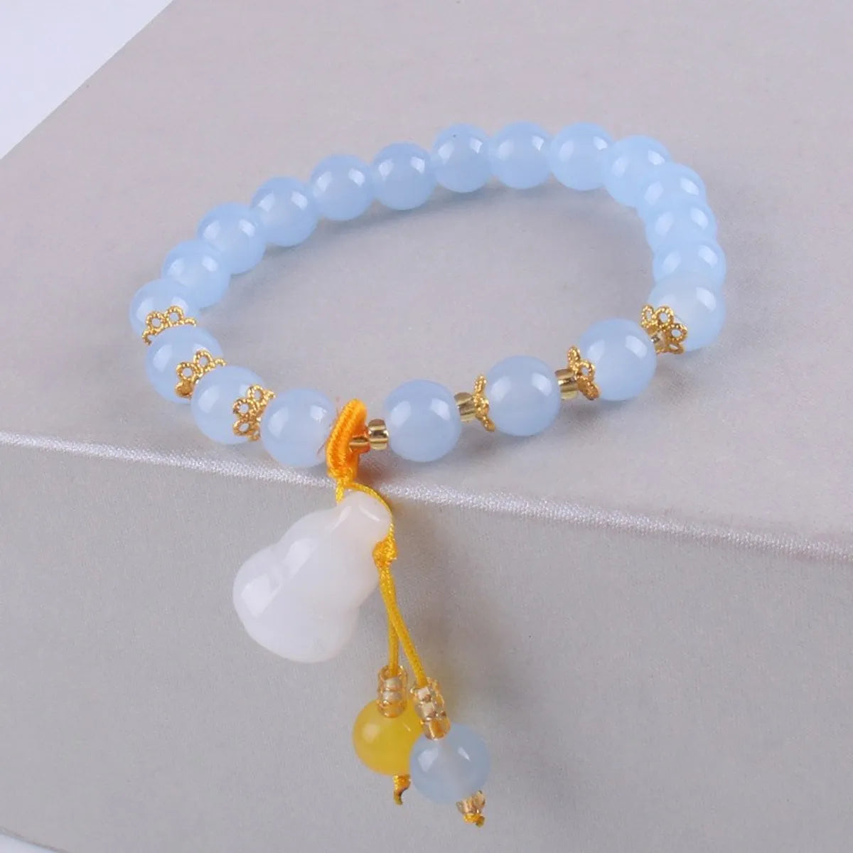 Fashion Flower Glass Beaded Women'S Bracelets 1 Piece