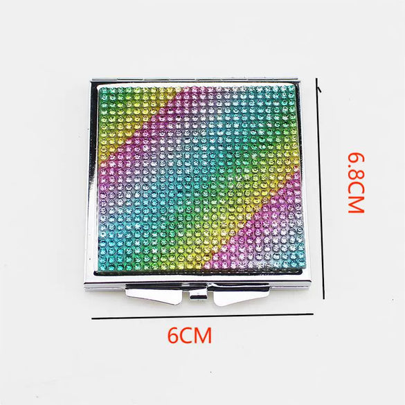 Fashion Foldable Diamond Mirror