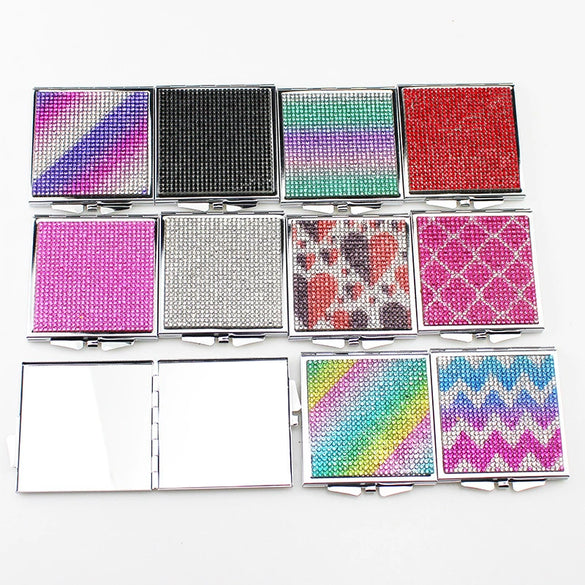 Fashion Foldable Diamond Mirror