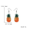 Fashion Fruit Arylic Women'S Drop Earrings 1 Pair