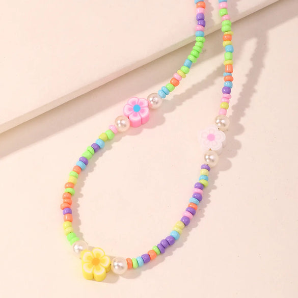 Fashion Fruit Miyuki Beads Children's Necklace Wholesale