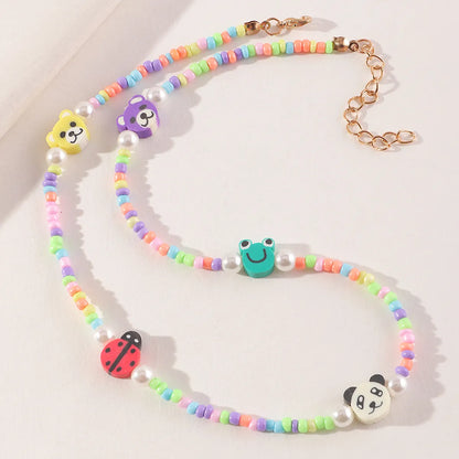 Fashion Fruit Miyuki Beads Children's Necklace Wholesale