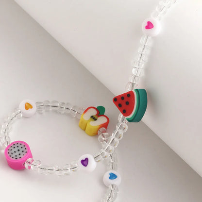 Fashion Fruit Miyuki Beads Children's Necklace Wholesale