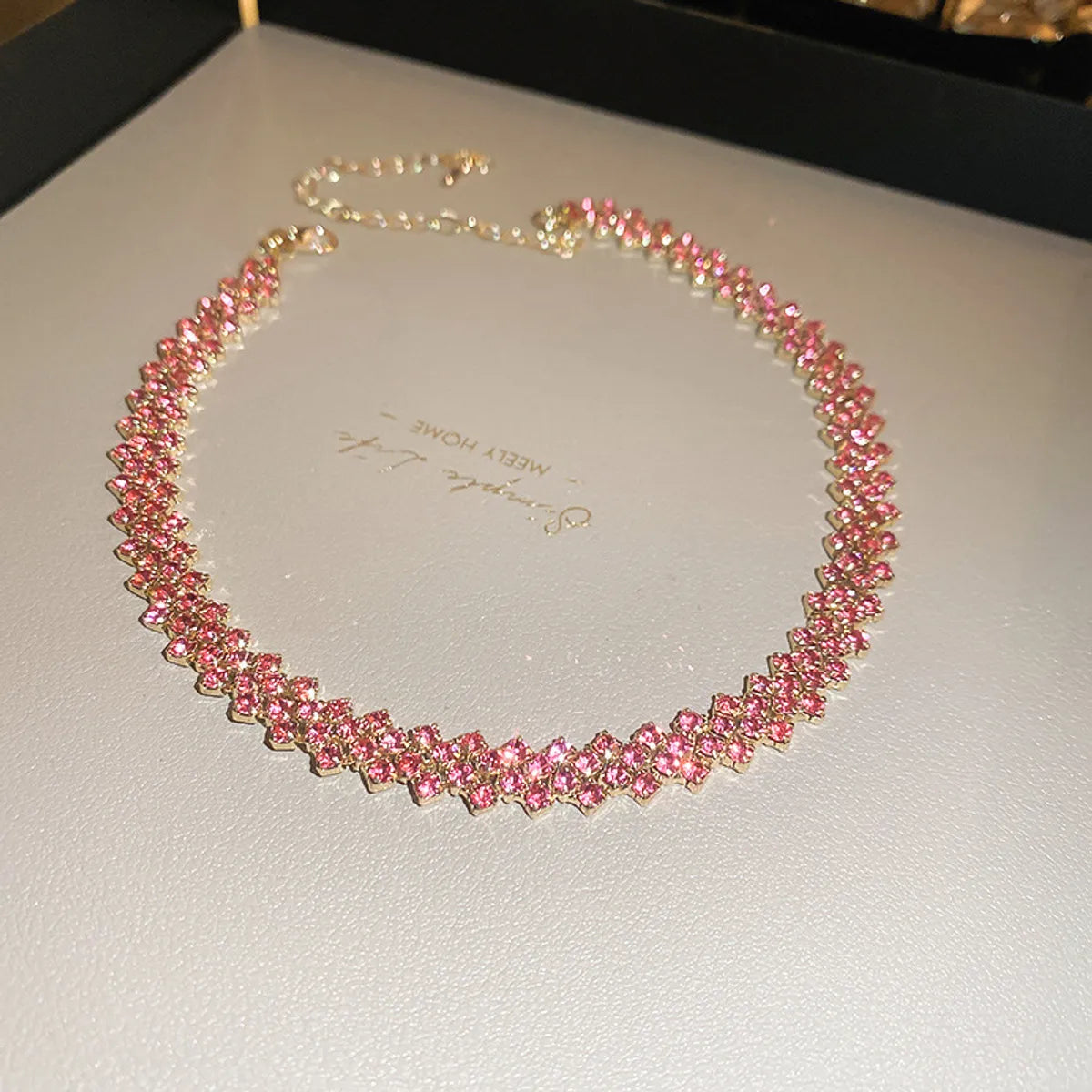 Fashion Full Diamond Multi-Layer Necklace