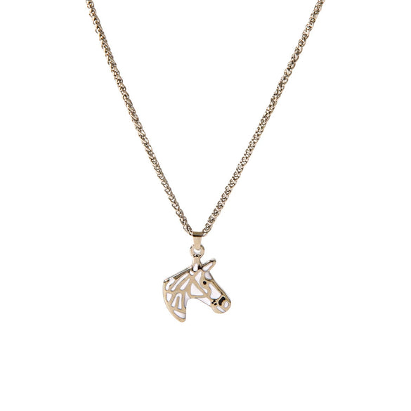 Fashion Fun Octopus Cross Stainless Steel Pendant Necklace With Electric Polishing And Dripping Oil