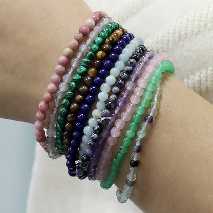 Fashion Geometric Agate Beaded Bracelets