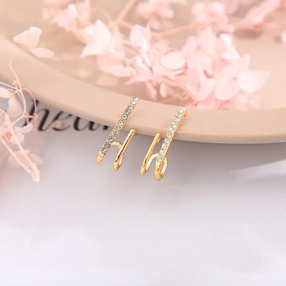 Fashion Geometric Alloy Plating Women's Ear Studs 1 Pair