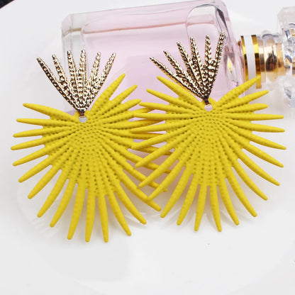 Fashion Geometric Alloy Plating Women's Earrings