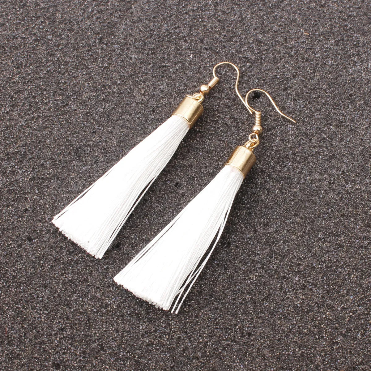 Fashion Geometric Alloy Tassel Plating Women'S Earrings 1 Pair