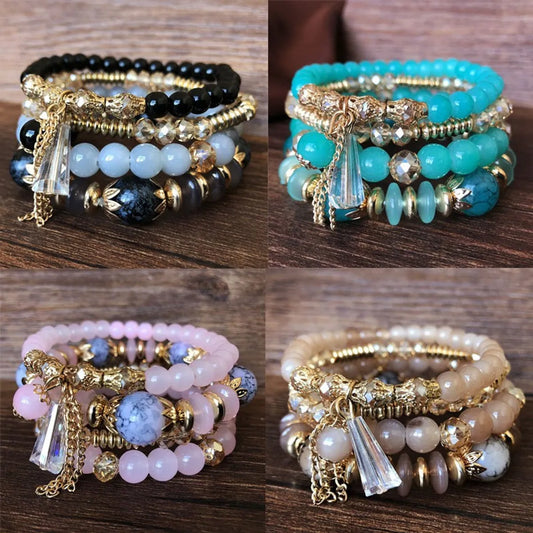 Fashion Geometric Alloy Tassel Women's Bracelets 1 Set