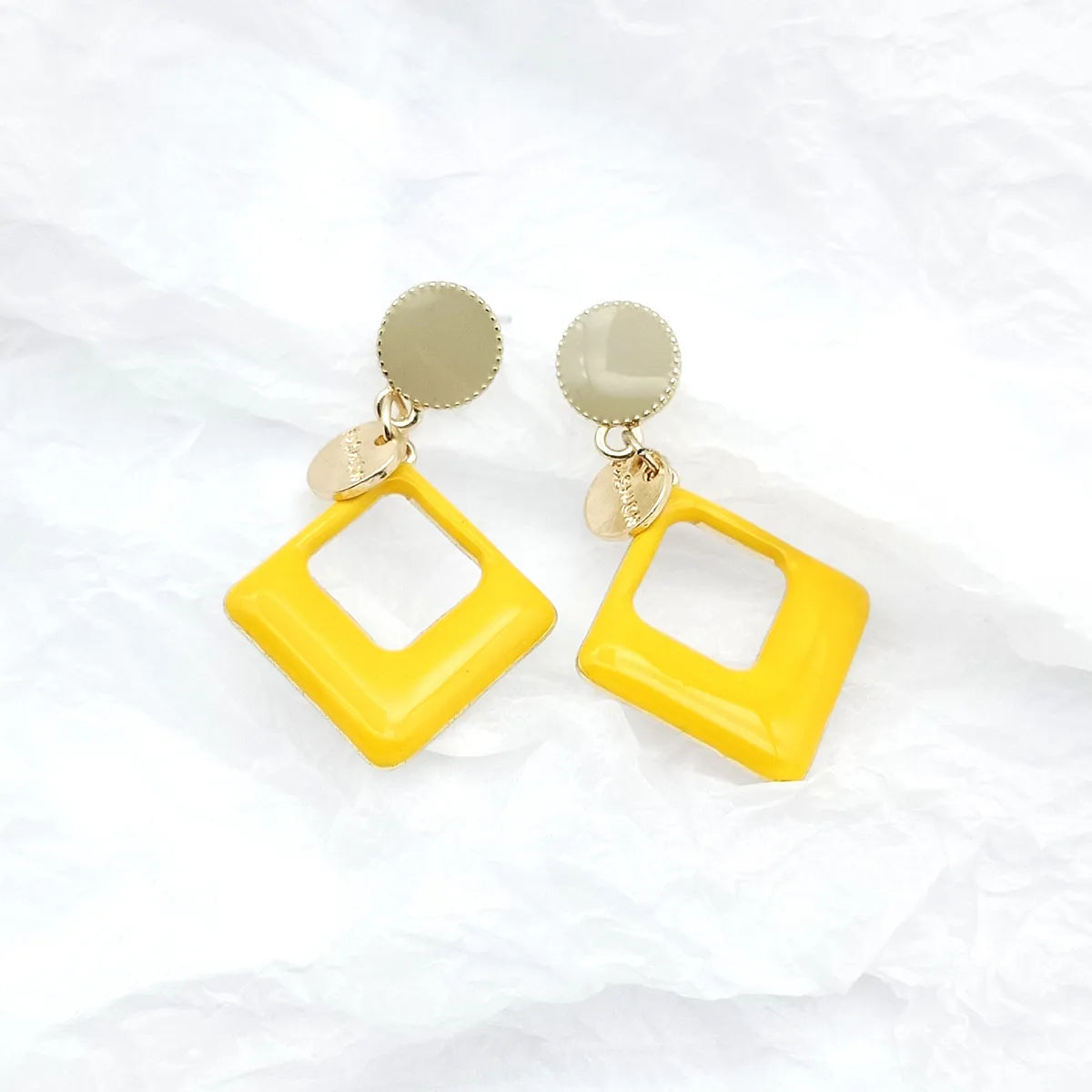 Fashion Geometric Alloy Women'S Drop Earrings