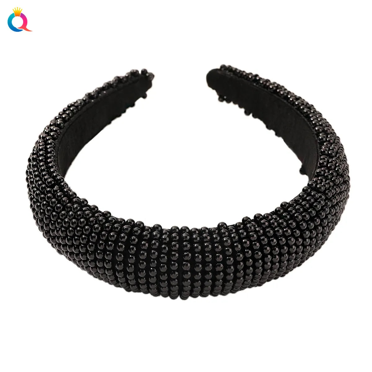 Fashion Geometric Artificial Pearl Plating Headwear 1 Piece