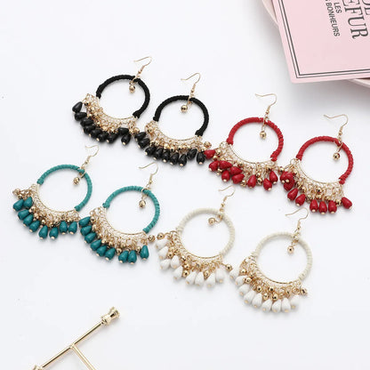 Fashion Geometric Arylic Alloy Hollow Out Women's Ear Hook 1 Pair