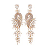 Fashion Geometric Arylic Rhinestones Women'S Earrings 1 Pair