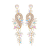 Fashion Geometric Arylic Rhinestones Women'S Earrings 1 Pair