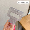 Fashion Geometric Arylic Stoving Varnish Hair Claws 1 Piece