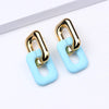 Fashion Geometric Arylic Stoving Varnish Unisex Drop Earrings 1 Pair