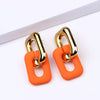 Fashion Geometric Arylic Stoving Varnish Unisex Drop Earrings 1 Pair