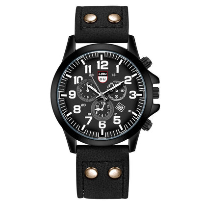 Fashion Geometric Buckle Quartz Men'S Watches