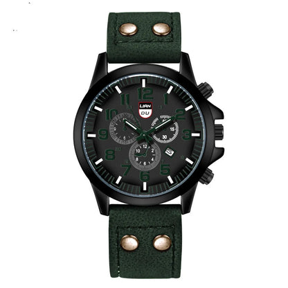 Fashion Geometric Buckle Quartz Men'S Watches