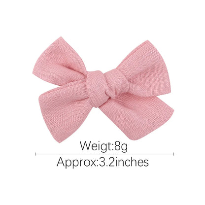 Fashion Geometric Cloth Butterfly Hairpin Fabric Clip Cute Hairpin