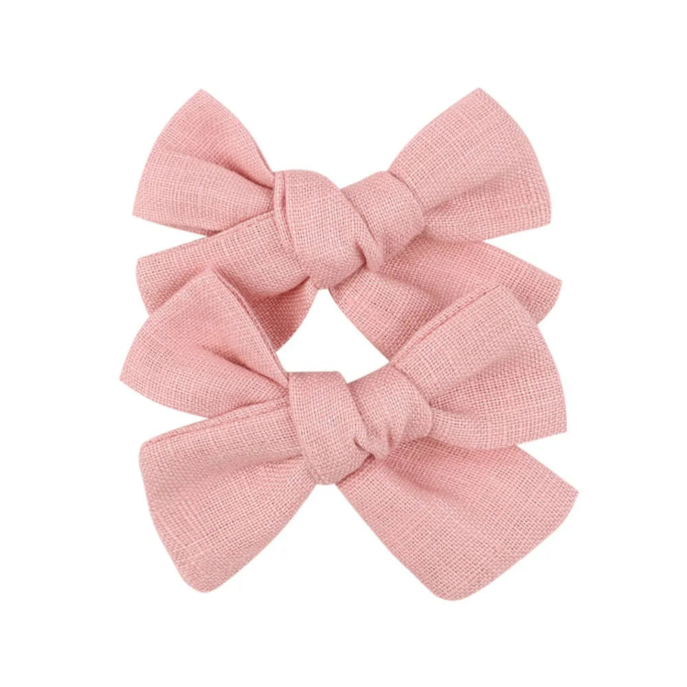 Fashion Geometric Cloth Butterfly Hairpin Fabric Clip Cute Hairpin