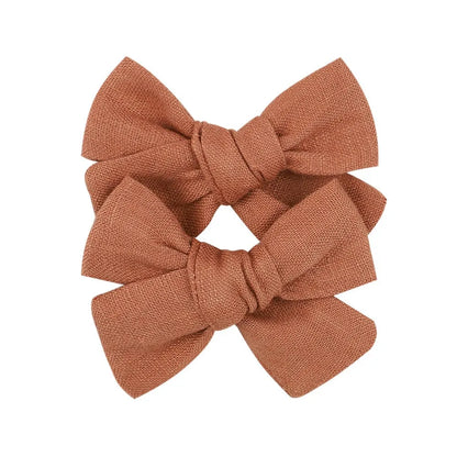 Fashion Geometric Cloth Butterfly Hairpin Fabric Clip Cute Hairpin