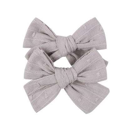 Fashion Geometric Cloth Butterfly Hairpin Fabric Clip Cute Hairpin