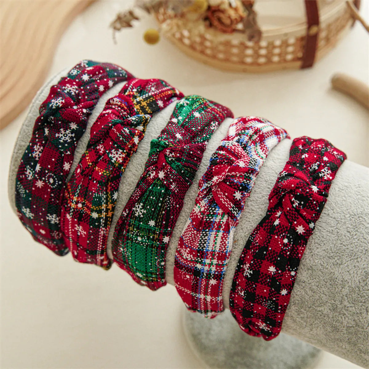 Fashion Geometric Cloth Handmade Hair Band