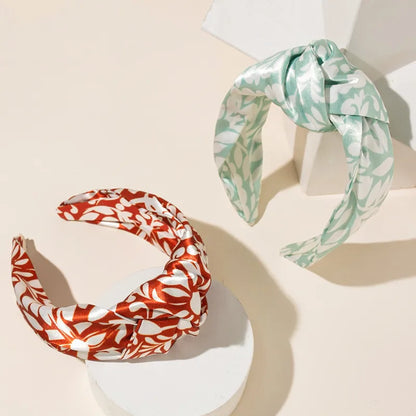 Fashion Geometric Cloth Printing Hair Band