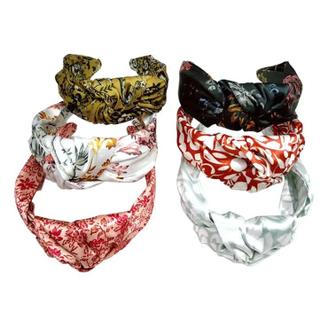 Fashion Geometric Cloth Printing Hair Band