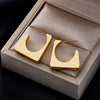 Fashion Geometric Cold Style Stainless Steel Women's Earrings